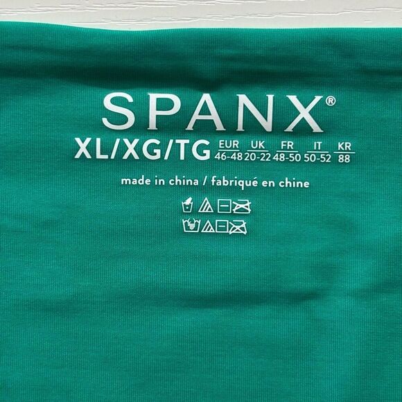 Spanx Shaping Swim Bikini Bottom Moderate Full Mystic Green Size XL 50146R new - Picture 3 of 12